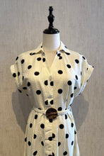 Cargar imagen en el visor de la galería, Polka Belted Dress