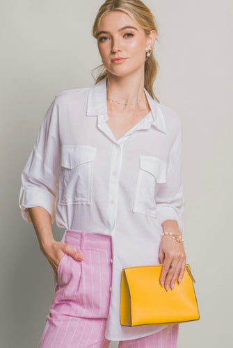 Double Pocket Blouse