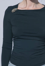 Cargar imagen en el visor de la galería, Basic Gold Detail Top