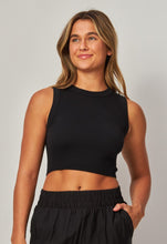 Cargar imagen en el visor de la galería, Stretchy Ribbed Crop Top