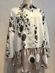 Floral Button Blouse