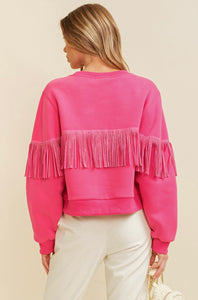 Fringe Detail Sweater