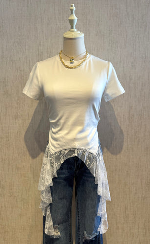 Lace Detail Tshirt