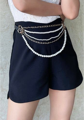 Belted Detail Shorts