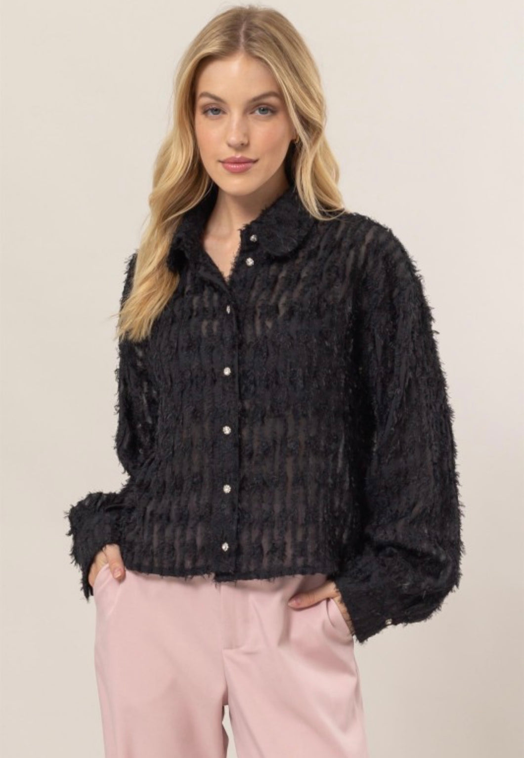 Design Button Blouse