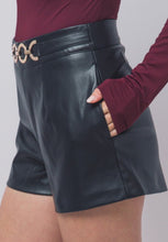 Cargar imagen en el visor de la galería, Belted PU Shorts