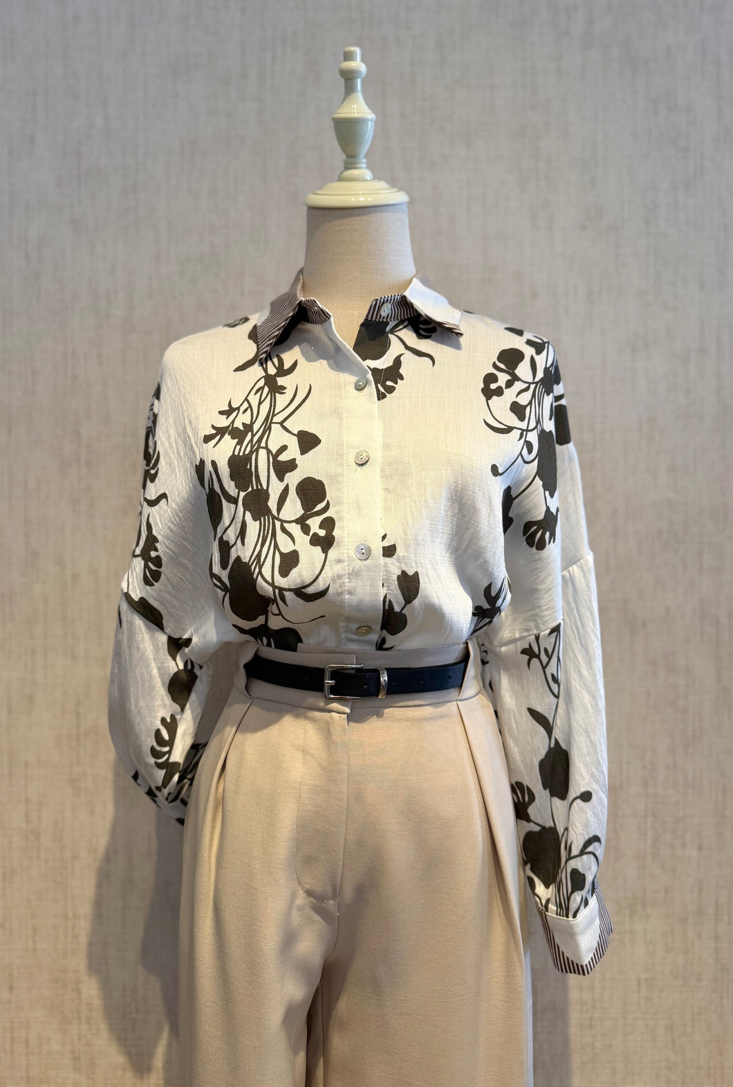Floral Button Blouse