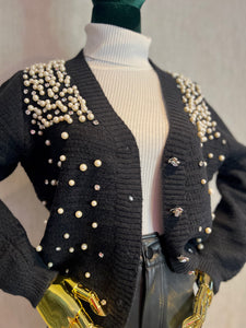Pearl Detail Cardigan