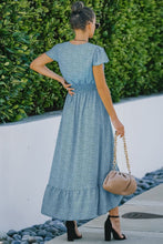 Cargar imagen en el visor de la galería, Sleeve Floral Midi Dress