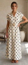 Cargar imagen en el visor de la galería, Polka Belted Dress