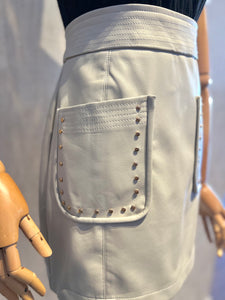 PU Stud Skirt