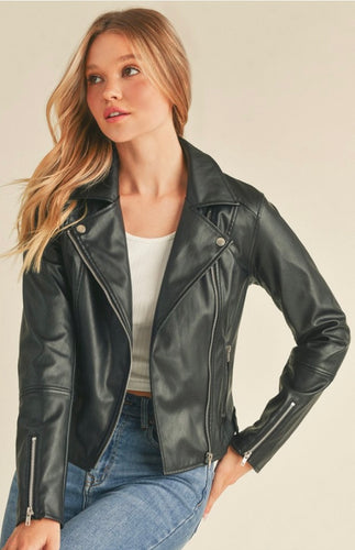 PU Biker Jacket