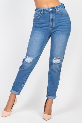 Straight Denim Jeans