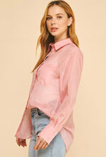 Cargar imagen en el visor de la galería, Organza Oversized Blouse