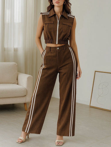 2 Piece Set Vest + Pants