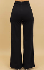 Black & White High Waist Pants