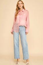 Cargar imagen en el visor de la galería, Organza Oversized Blouse