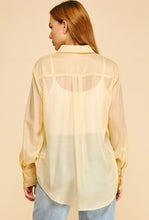 Cargar imagen en el visor de la galería, Organza Oversized Blouse