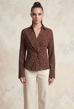 Cargar imagen en el visor de la galería, Polka Long Sleeve Blouse