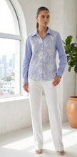 Cargar imagen en el visor de la galería, Button Lace Blouse Long Sleeve