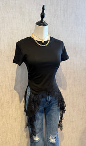 Lace Detail Tshirt