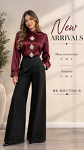 Cargar imagen en el visor de la galería, Detail Skirt Wide Leg Pants