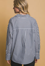 Cargar imagen en el visor de la galería, Stripe Basic Blouse