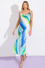Cargar imagen en el visor de la galería, Strap Satin Midi Dress