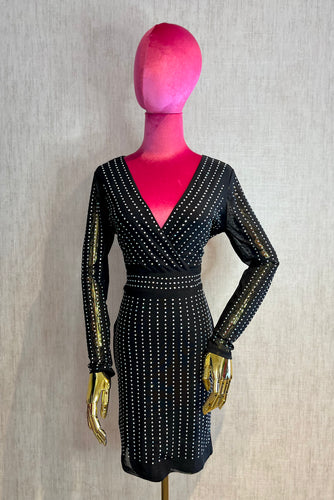 Rhinestone Detail Dress