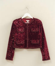 Cargar imagen en el visor de la galería, Sequin Detail Jacket