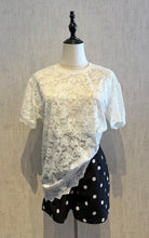 Cargar imagen en el visor de la galería, Rhinestone Lace Detail Top