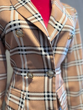 Cargar imagen en el visor de la galería, Plaid Long Blazer