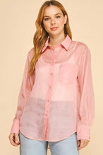 Cargar imagen en el visor de la galería, Organza Oversized Blouse