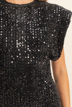 Cargar imagen en el visor de la galería, Sequin Shoulder Dress
