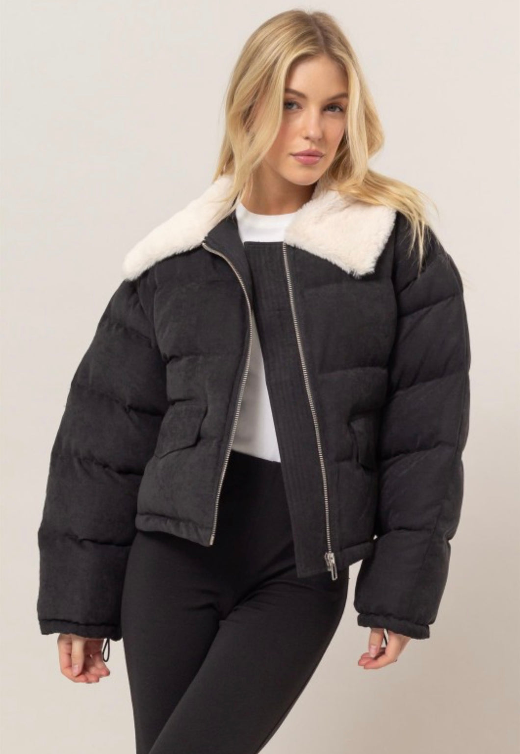 Puff Zipper Jacket