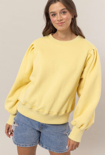 Sleeve Pullover Sweater
