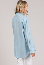 Cargar imagen en el visor de la galería, Oversized Linen Blouse