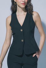 Cargar imagen en el visor de la galería, Dress Button Vest