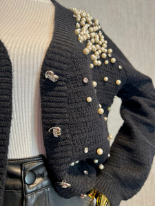 Pearl Detail Cardigan