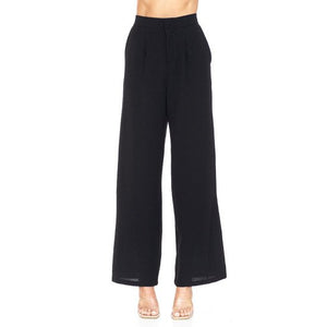 High Waist Basic Pants