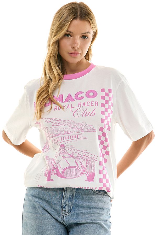 Monaco Print Tshirt