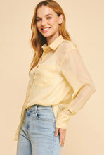 Cargar imagen en el visor de la galería, Organza Oversized Blouse