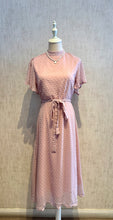 Cargar imagen en el visor de la galería, Belted Dot Mesh Dress
