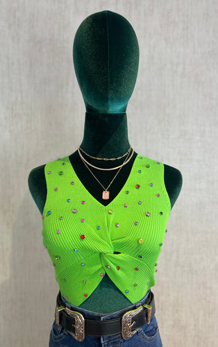 Knot Detail Crop Top