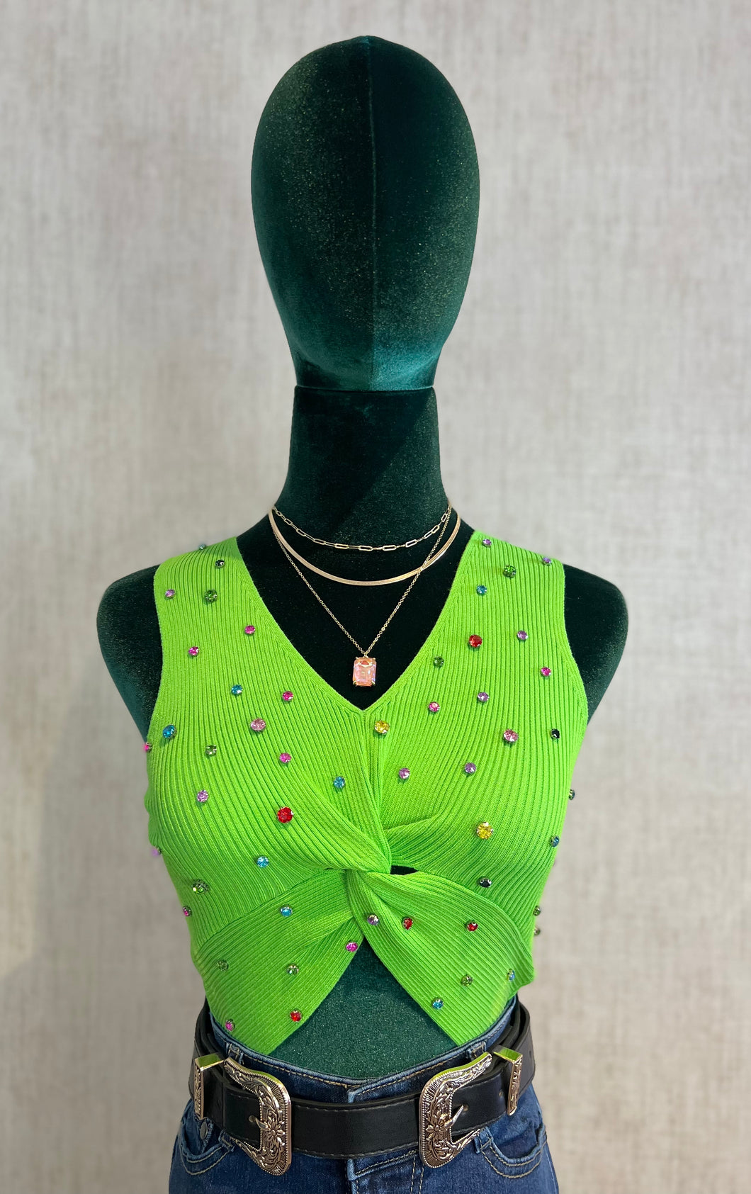 Knot Detail Crop Top
