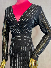 Cargar imagen en el visor de la galería, Rhinestone Detail Dress