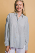 Cargar imagen en el visor de la galería, Linen Button Blouse