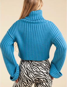 Knit Turtleneck Sweater