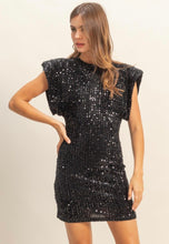 Cargar imagen en el visor de la galería, Sequin Shoulder Dress