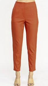 High Waist Cigarette Pants